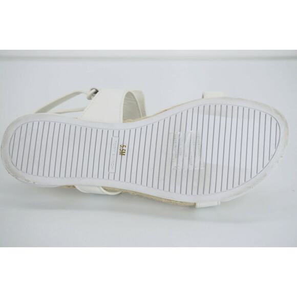 Tory Burch Bumper Espadrille Flat Beach Sandals Size 5.5 Hook Loop NIB Rope - Picture 9 of 12